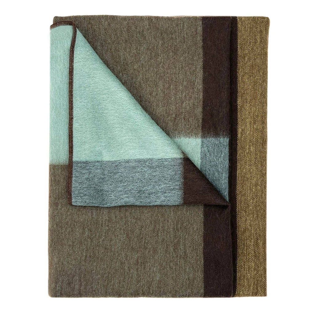 Alpaca Throw Blanket – Mosswood
