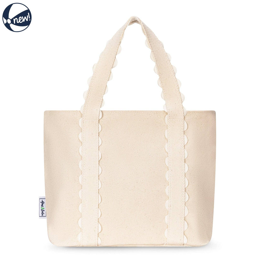 Mini Nantucket Tote – White