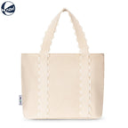 Mini Nantucket Tote – White