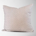 Aurora Block Print Throw Pillow - Nude
