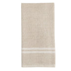 Natural and White Stripe Kitchen Towel