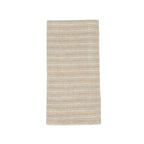 White and Ivory Boat Stripe Kitchen Towel