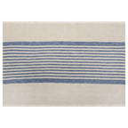 Natural and Blue Multi-Stripe Kitchen Towel