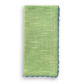 Set of 2 Knotted Edge Cotton Napkins – Green