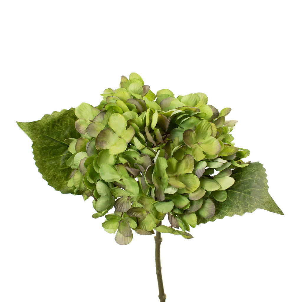 Faux Green Hydrangea Stem
