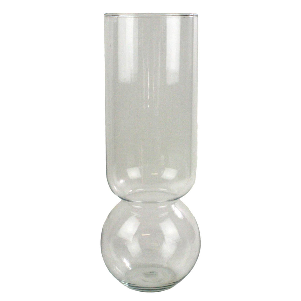 Extra Tall Bulb Vase – Clear