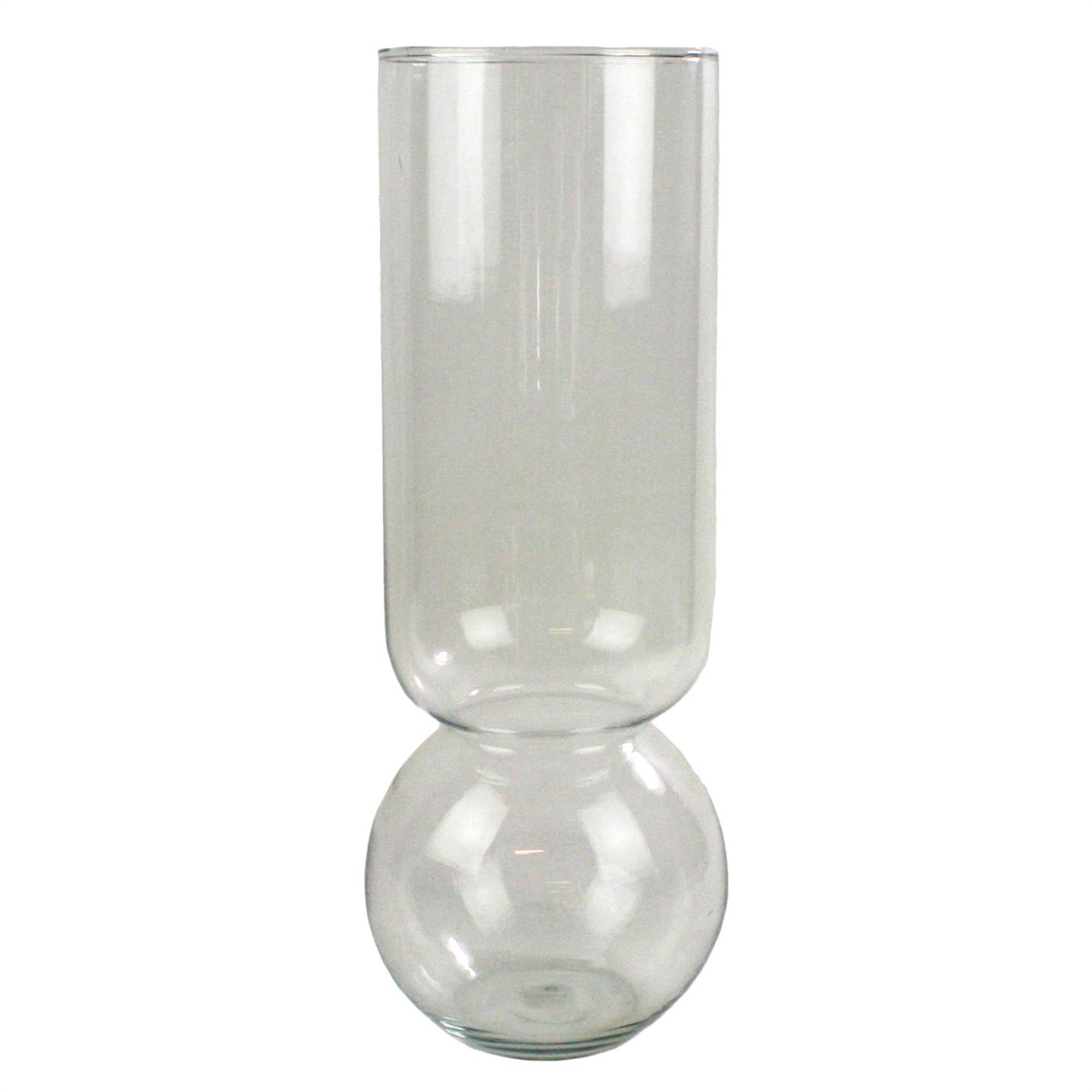 Extra Tall Bulb Vase – Clear