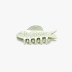 Mini Jade Fish Claw Clip