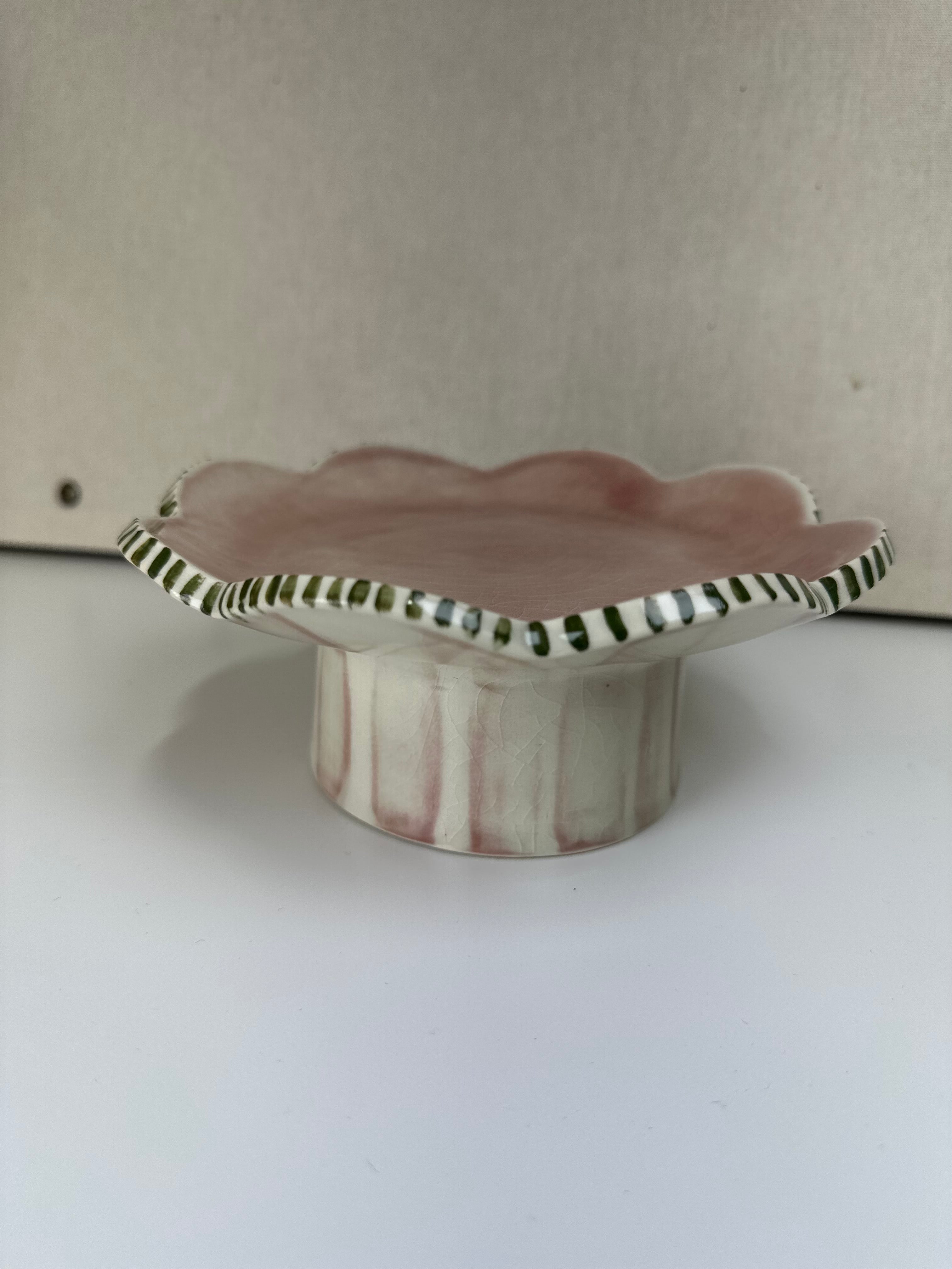 Handpainted Cake Stand