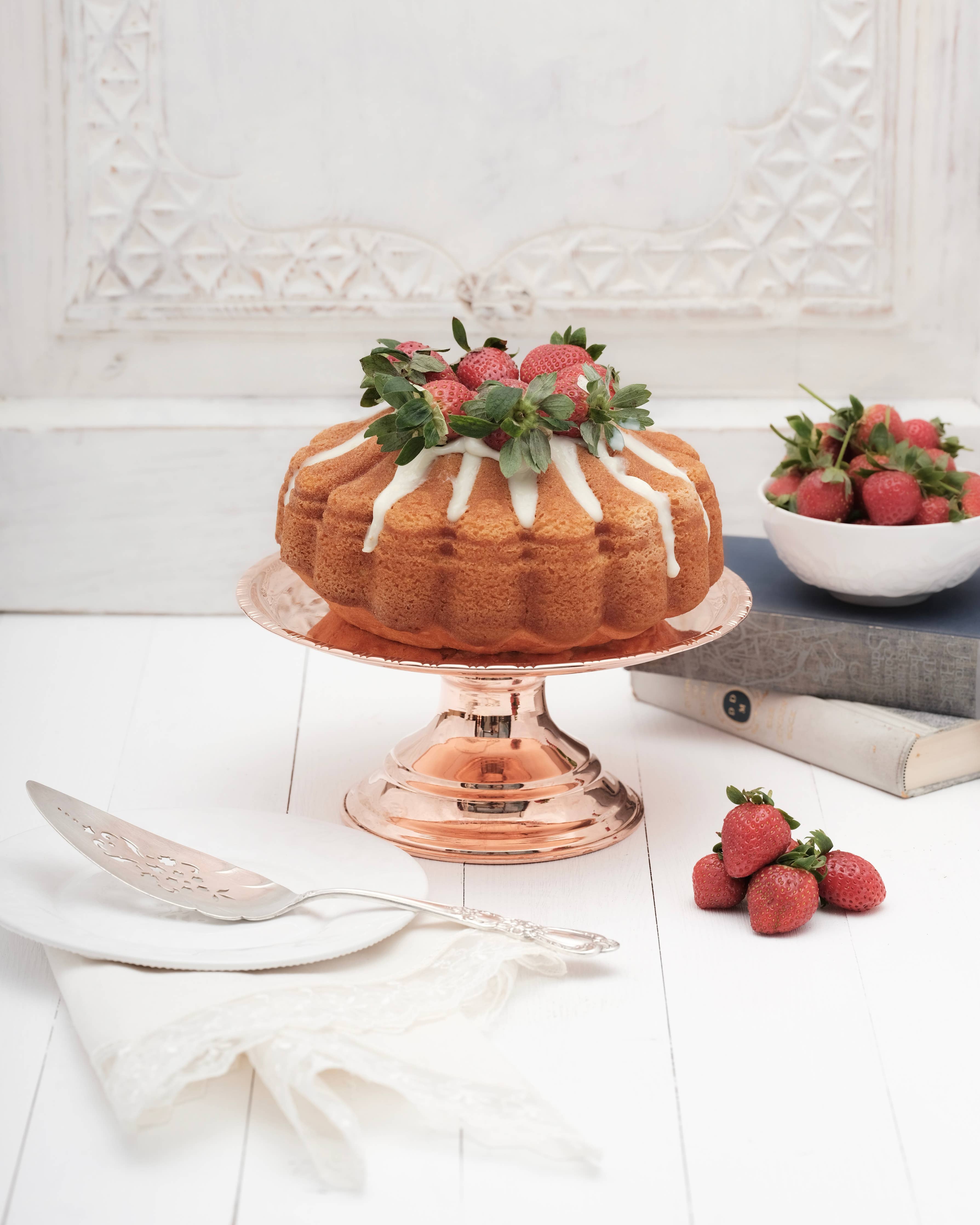 Copper Cake Stand