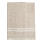 Natural and White Stripe Kitchen Towel
