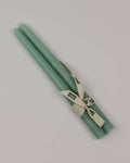 Set of 3 Handcrafted Unscented French Taper Candles – Verbena
