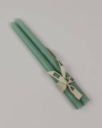 Set of 3 Handcrafted Unscented French Taper Candles – Verbena