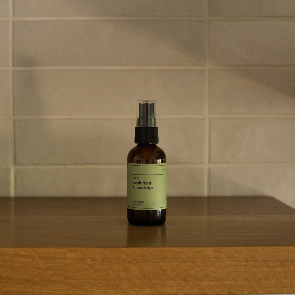 No. 10 Basil Mint + Lavender Room Spray – 2oz