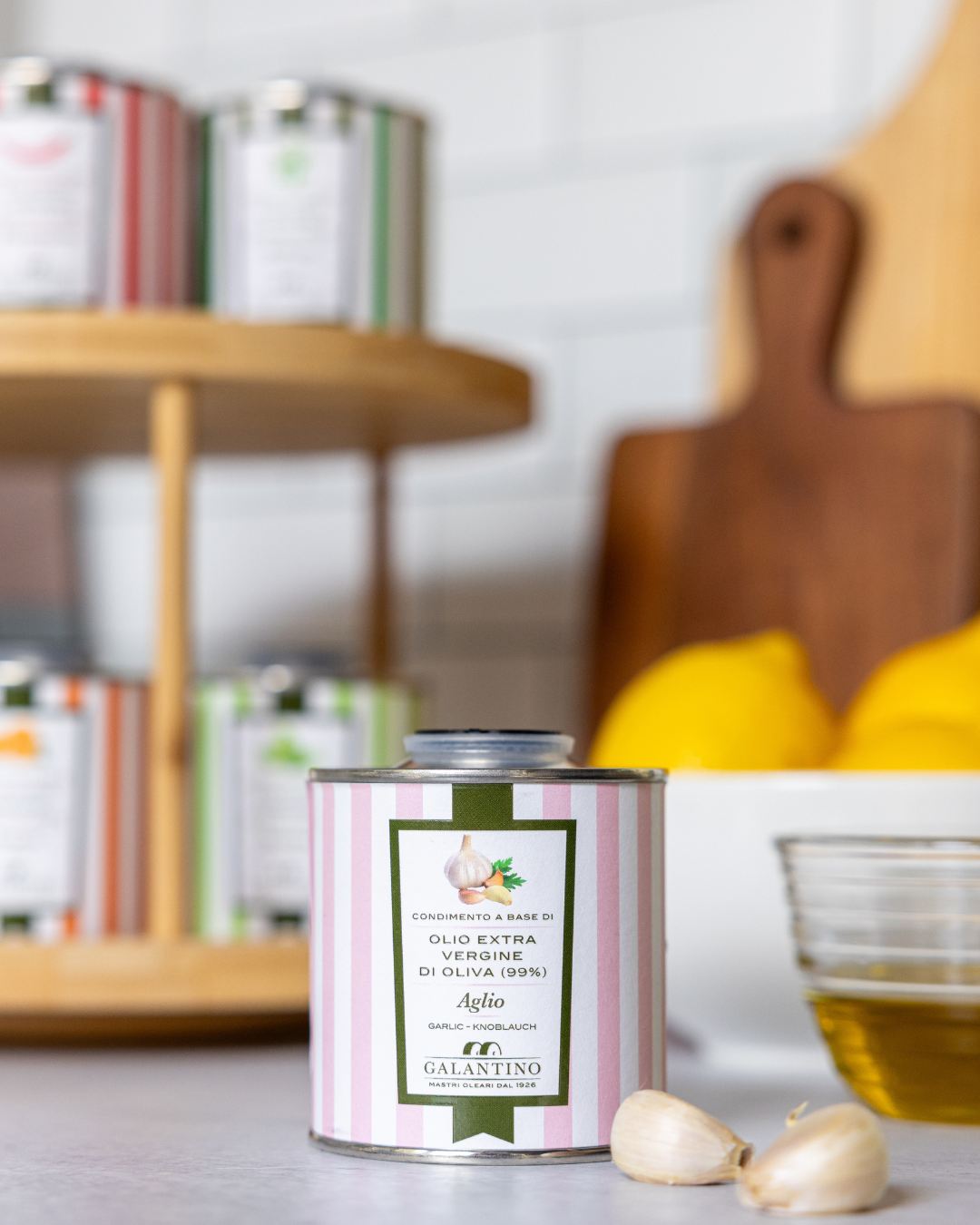Garlic EVOO Tin by Frantoio Galantino - 100ml