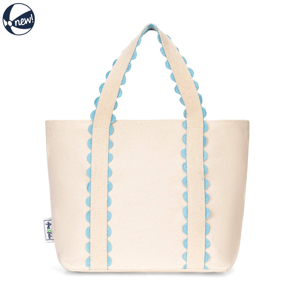 Mini Nantucket Tote – Light Blue