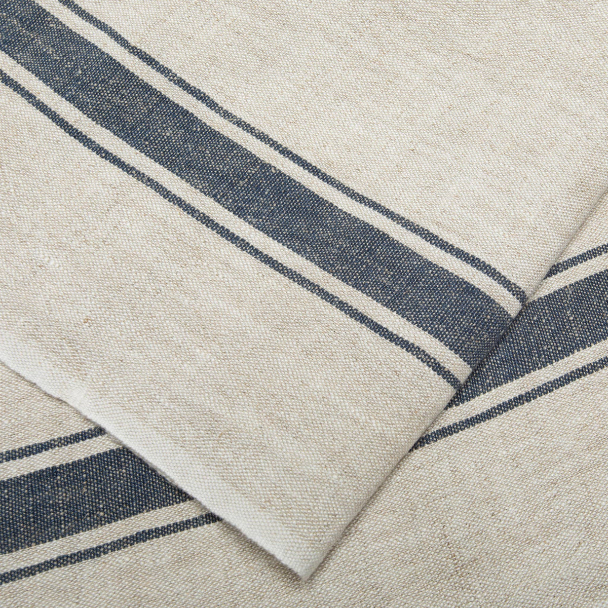 Natural and Blue Stripe Kitchen Towel