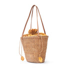 Rattan Tote Mesh Tote Bag – Natural