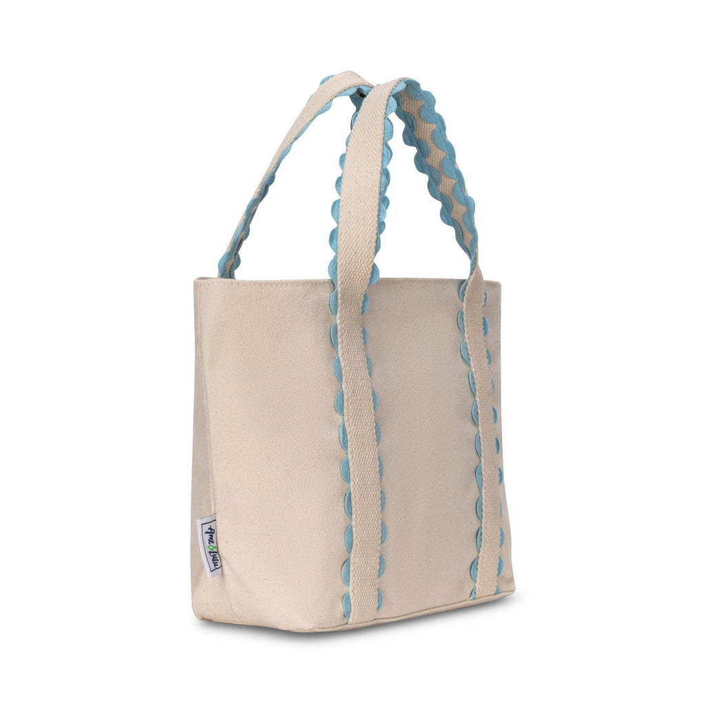 Mini Nantucket Tote – Light Blue