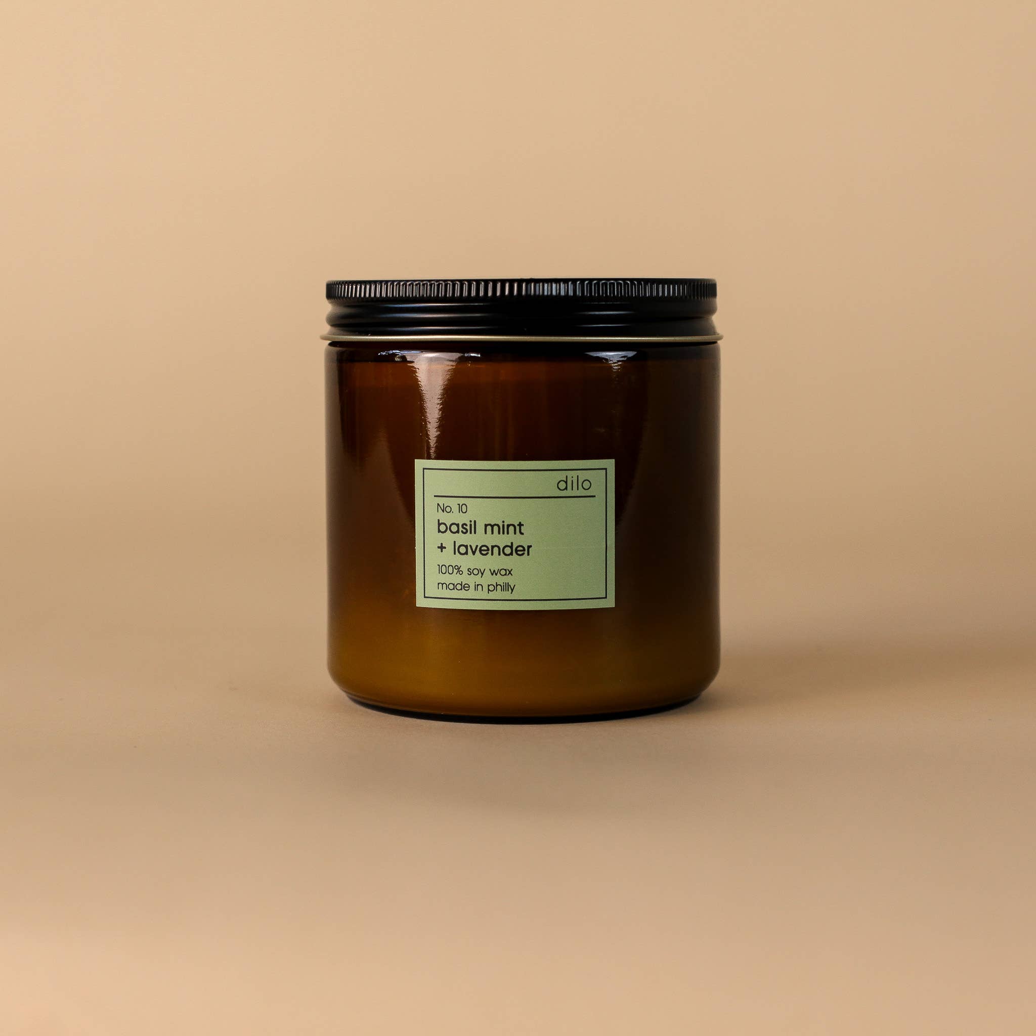 No. 10 Basil Mint + Lavender Candle - 3.5oz