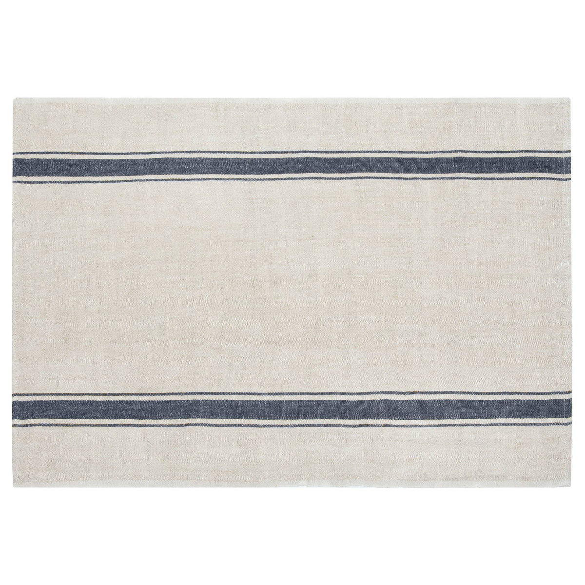 Natural and Blue Stripe Kitchen Towel