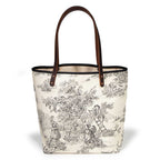 Cream & Coal Toile All Day Tote