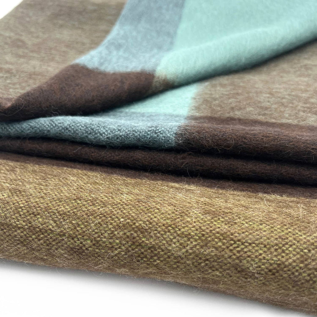 Alpaca Throw Blanket – Mosswood