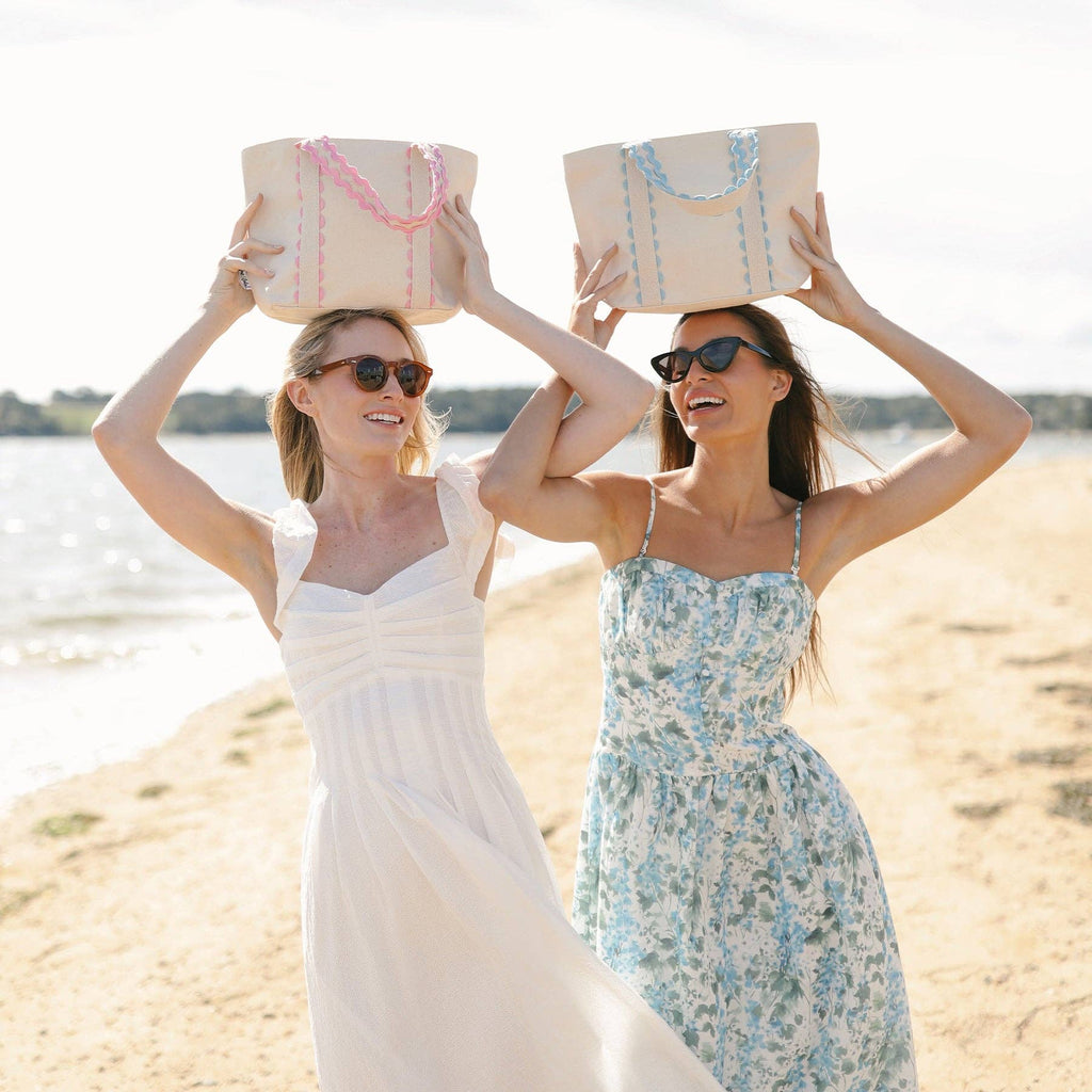 Mini Nantucket Tote – Light Blue