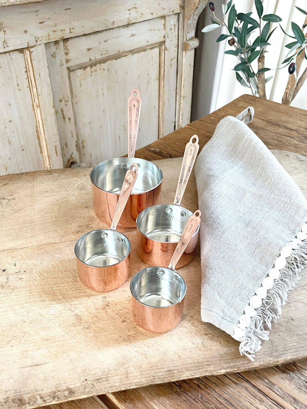 Copper Measuring Cup