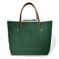 Waxed Canvas All Day Tote in Green
