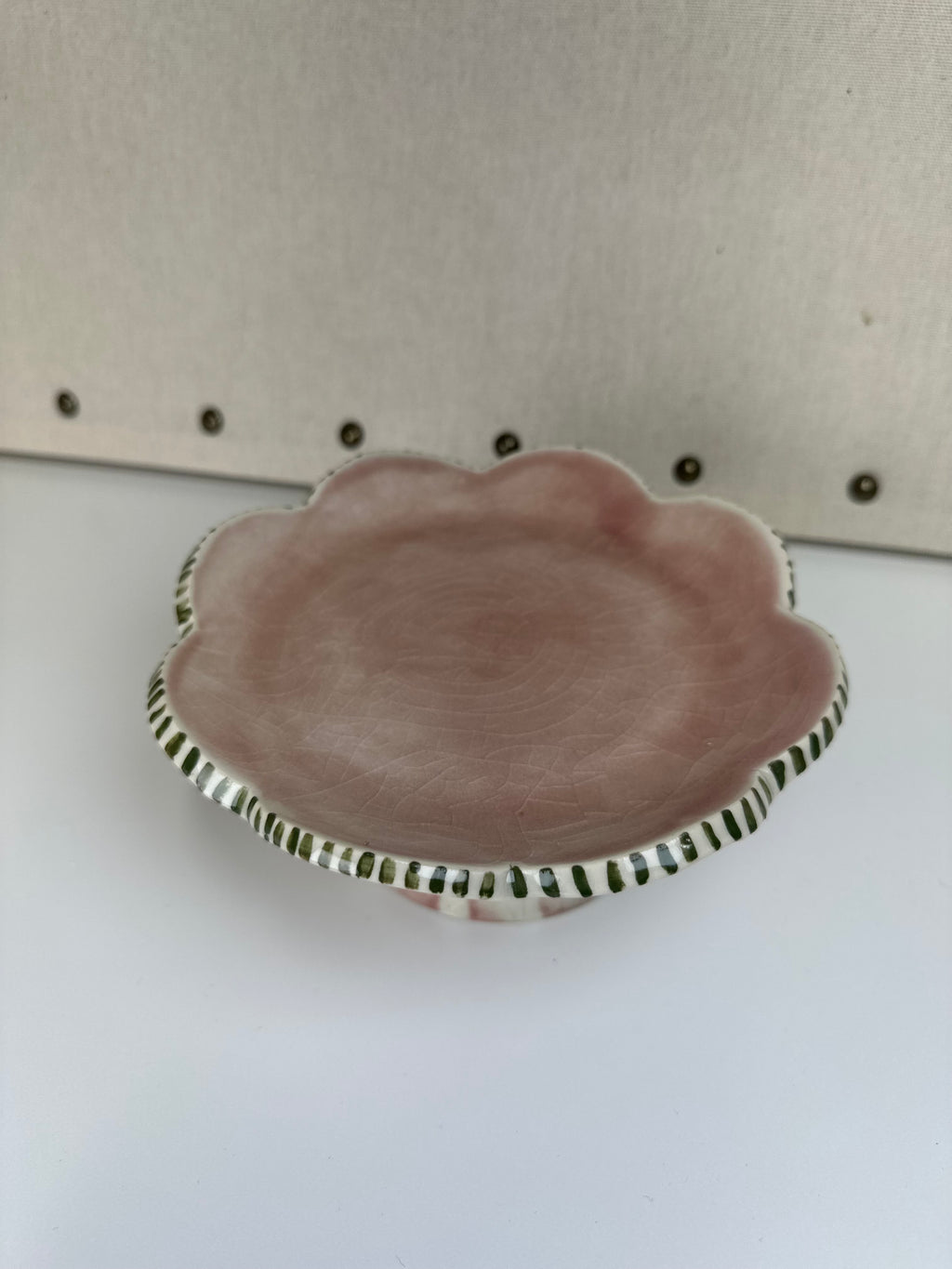 Handpainted Cake Stand