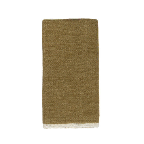 Chunky Linen Dish Towels – Forest Green
