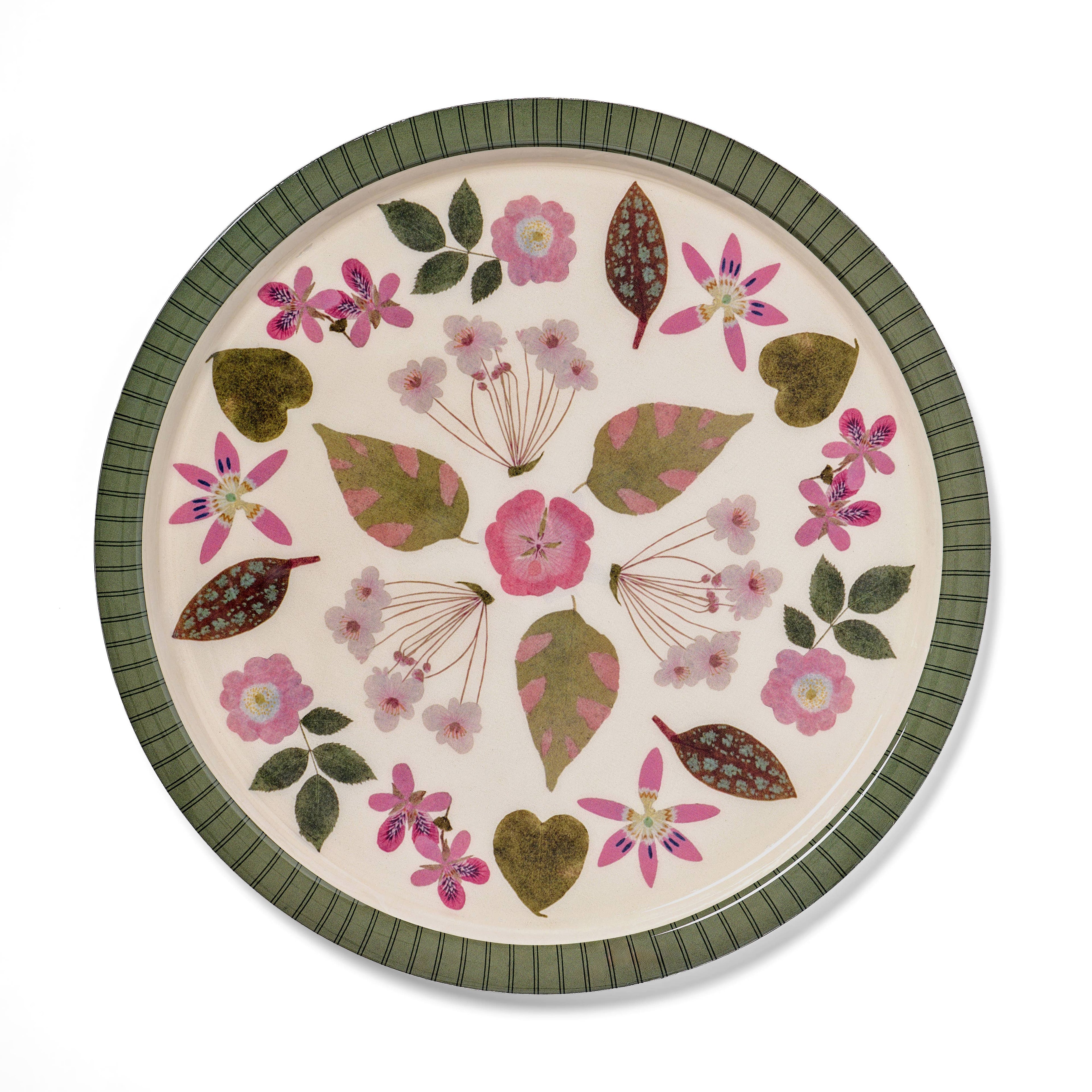 The Living Herbarium Enamel Serving Tray