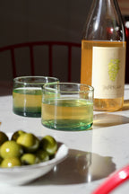 Handblown Bodega Tumbler in Seaglass