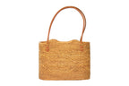 Rattan Shoulder Basket Tote Bag