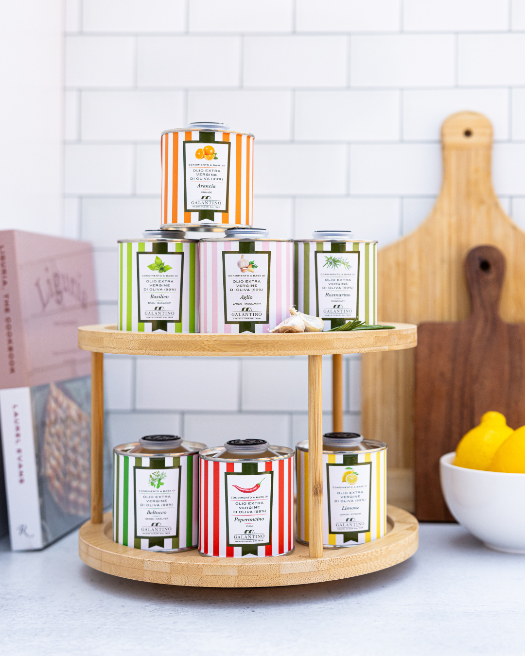 Basil EVOO Tin by Frantoio Galantino - 100ml
