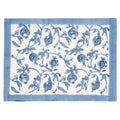 Set of 6 Handmade Granada Cornflower Blue Placemats