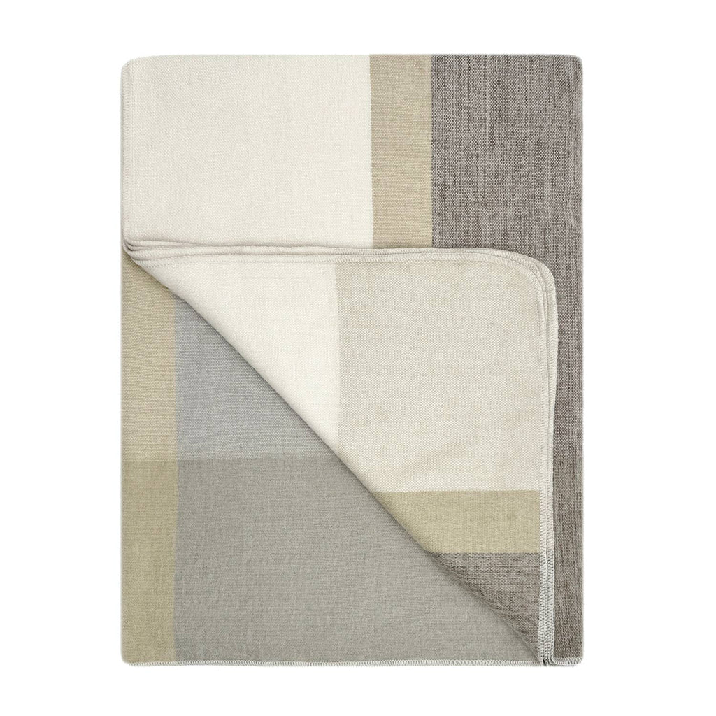 Alpaca Throw Blanket - Salt Flat