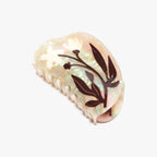 Large Floral Claw Clip