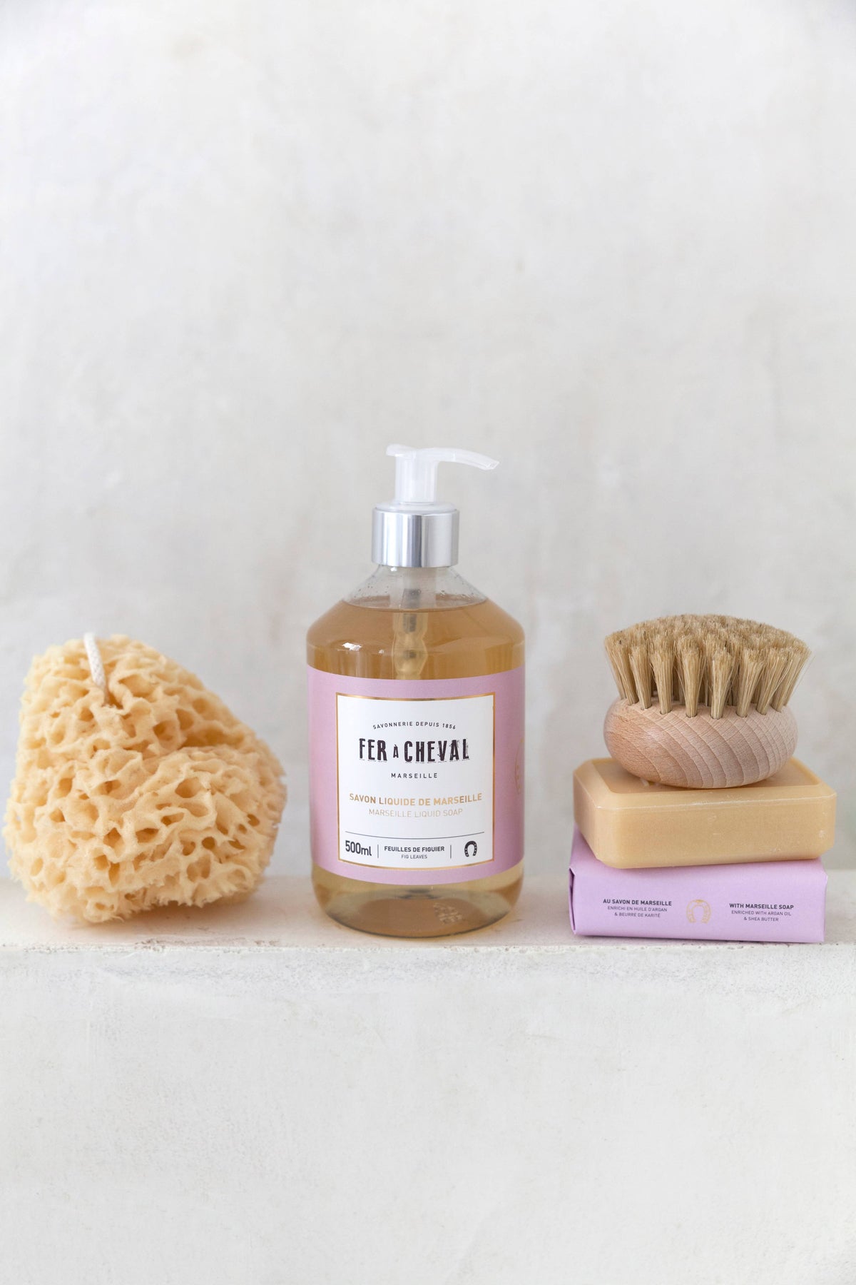 Marseille Fer a Cheval Liquid Soap - Fig