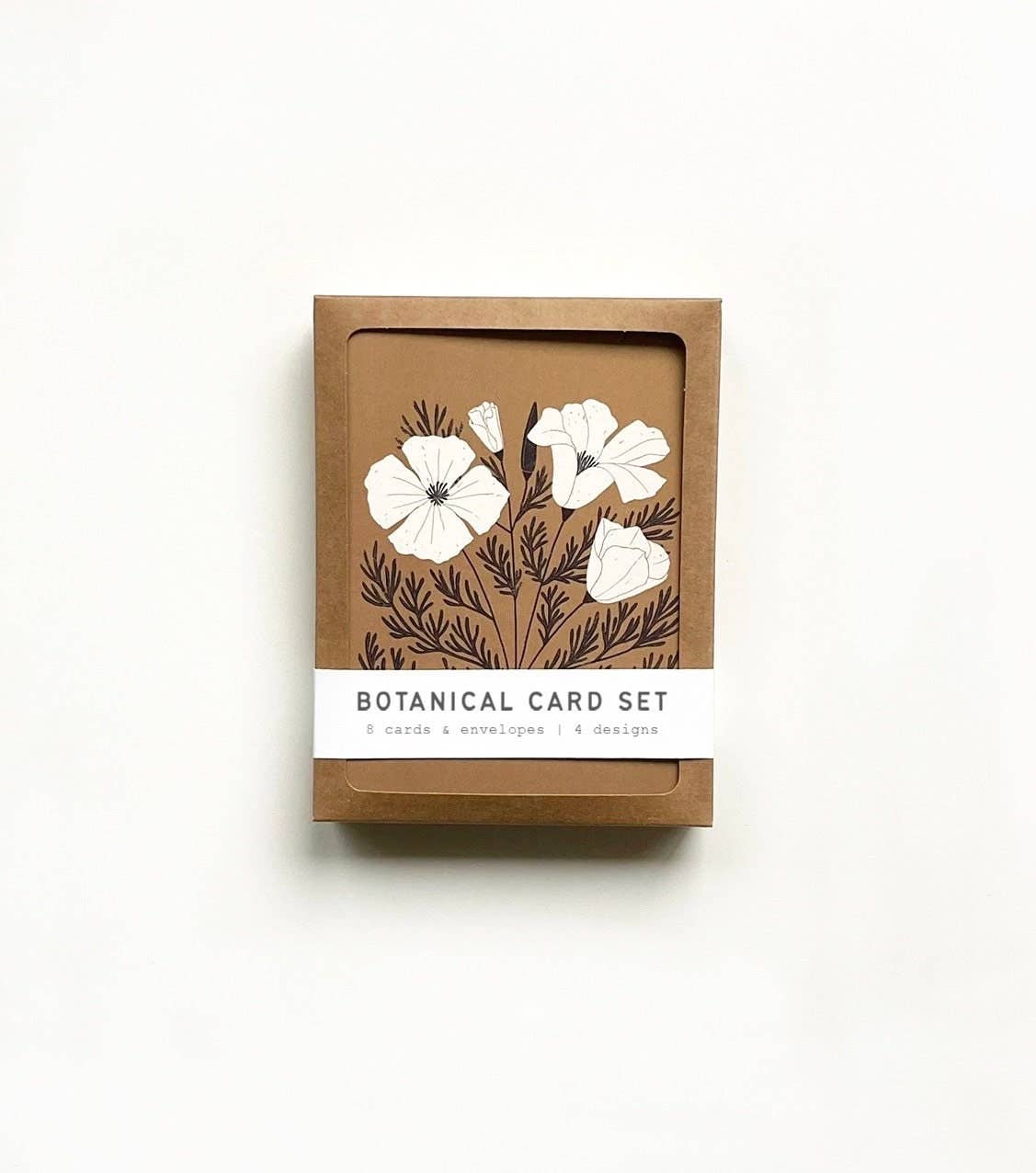Botanical Assorted Card Set – 8 Blank Cards With Envelopes