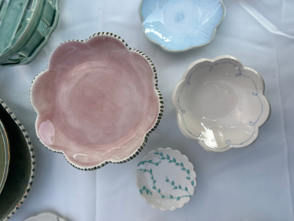 Handpainted Cake Stand