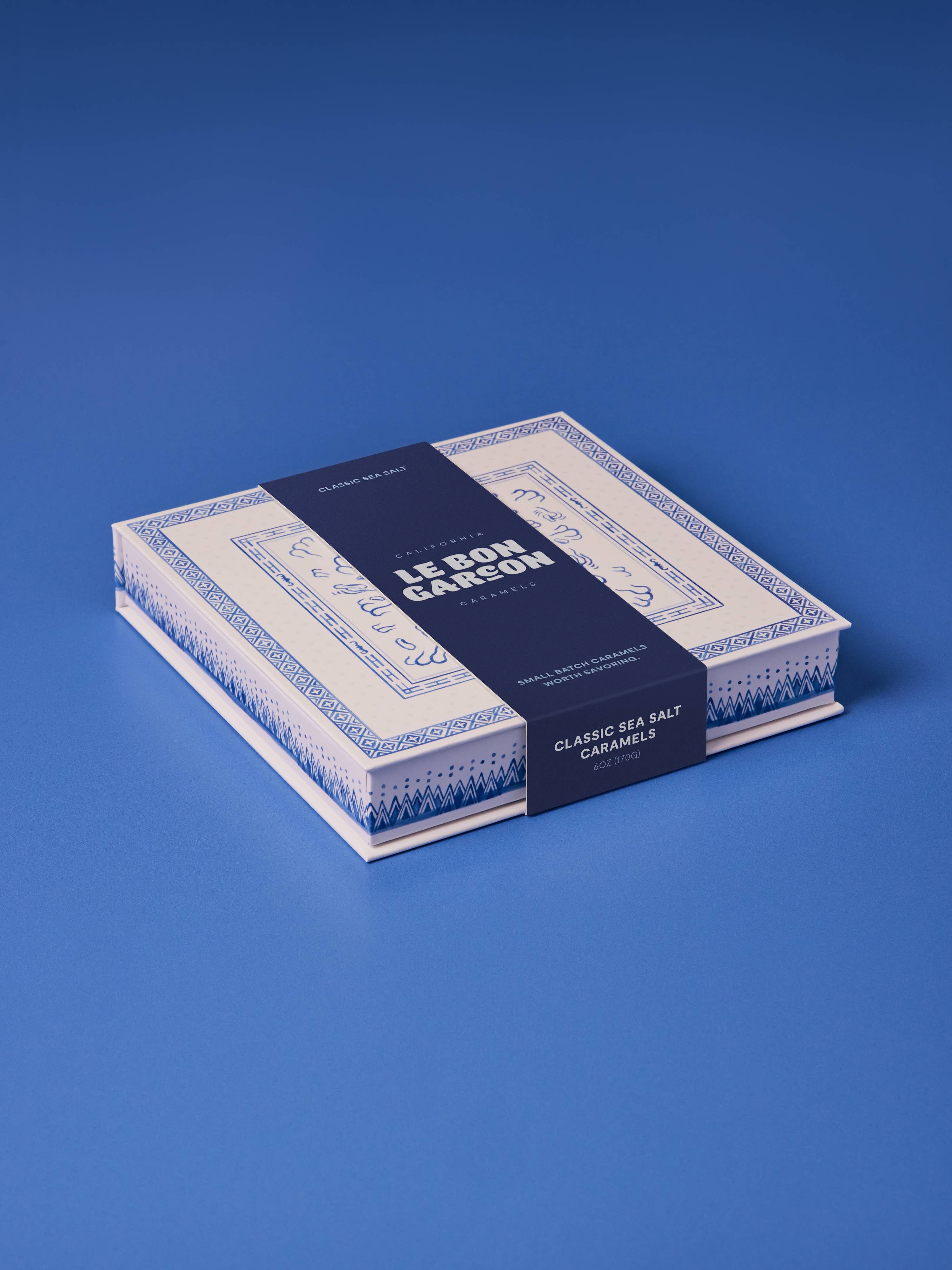 Classic Sea Salt Caramels, Blue Dragon Gift Box 6 oz