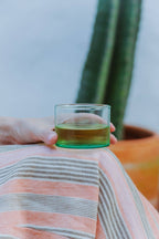 Handblown Bodega Tumbler in Seaglass