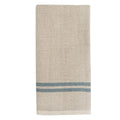 Natural Linen and Blue Kitchen Towel