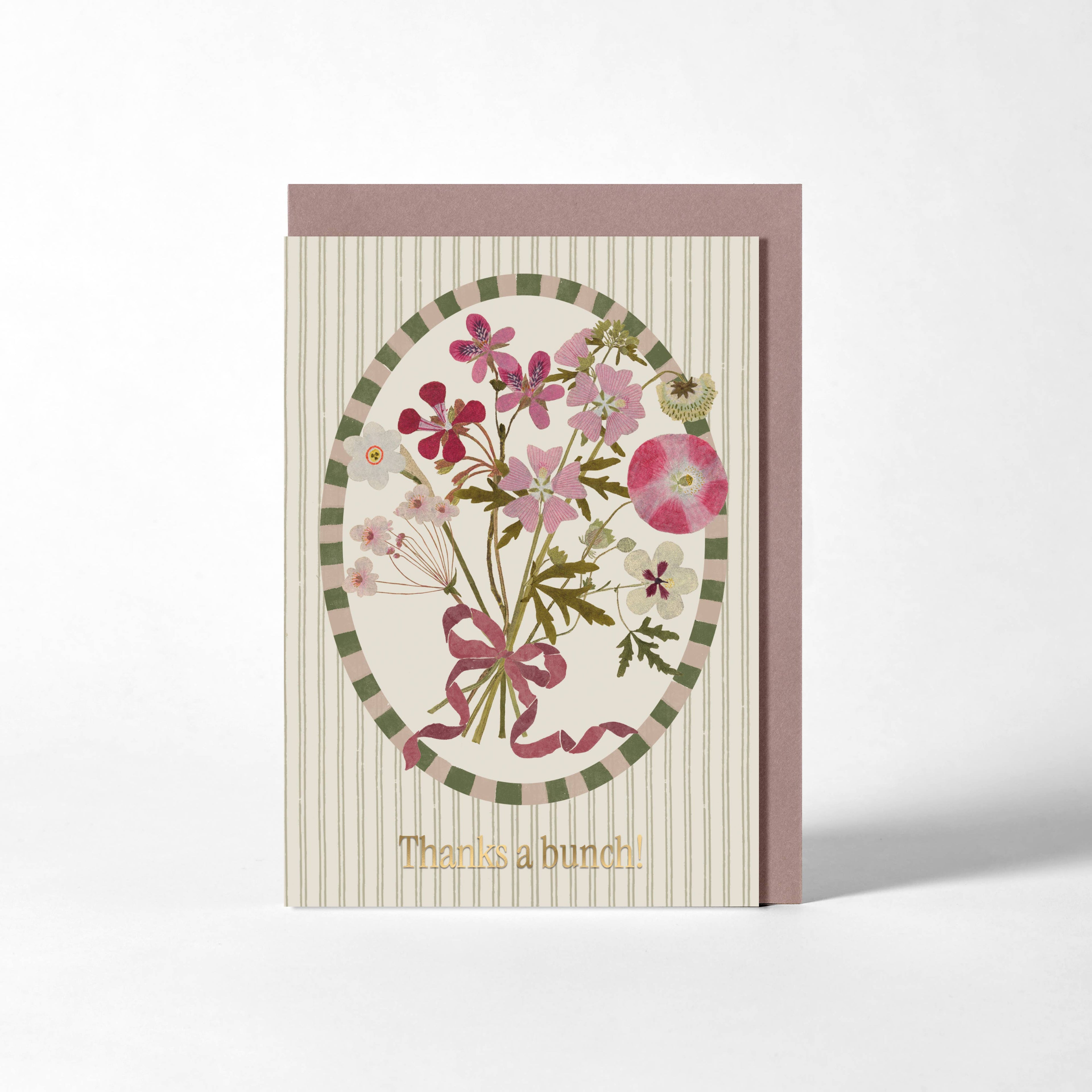Thanks a Bunch Greeting Card