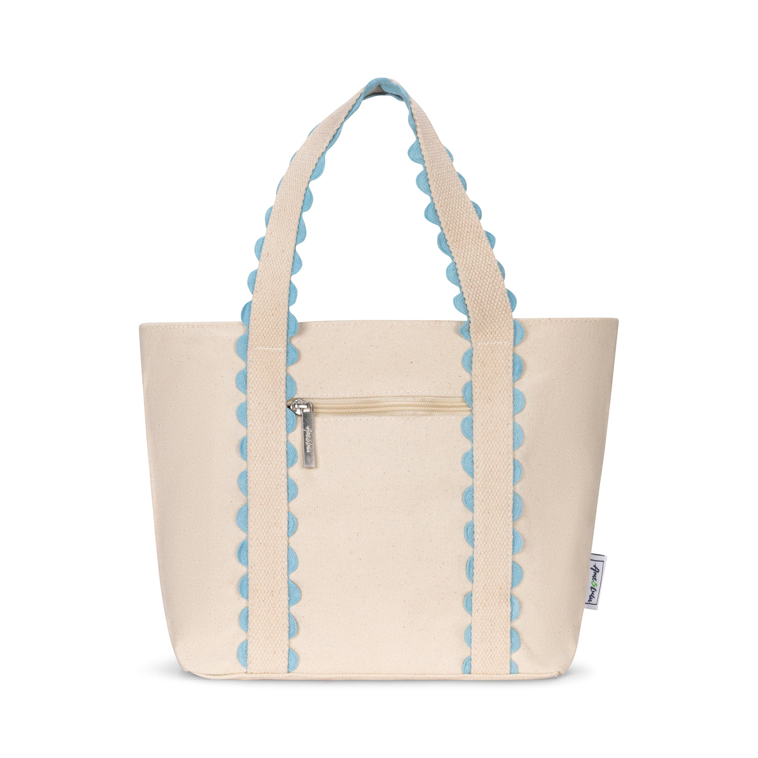 Mini Nantucket Tote – Light Blue