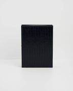 Night Sky Embroidered Large Jewelry Box in Navy Croc