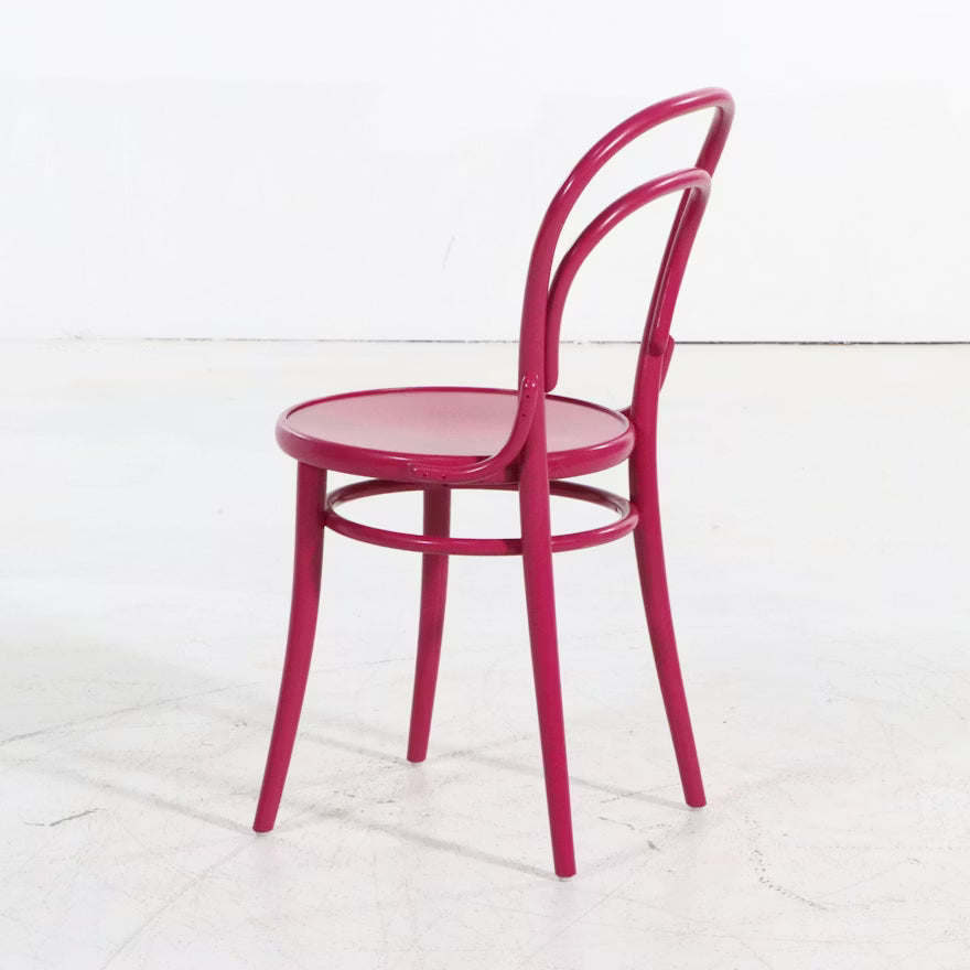 Rare Authentic Fushia Bentwood Chairs