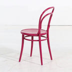 Rare Authentic Fushia Bentwood Chairs
